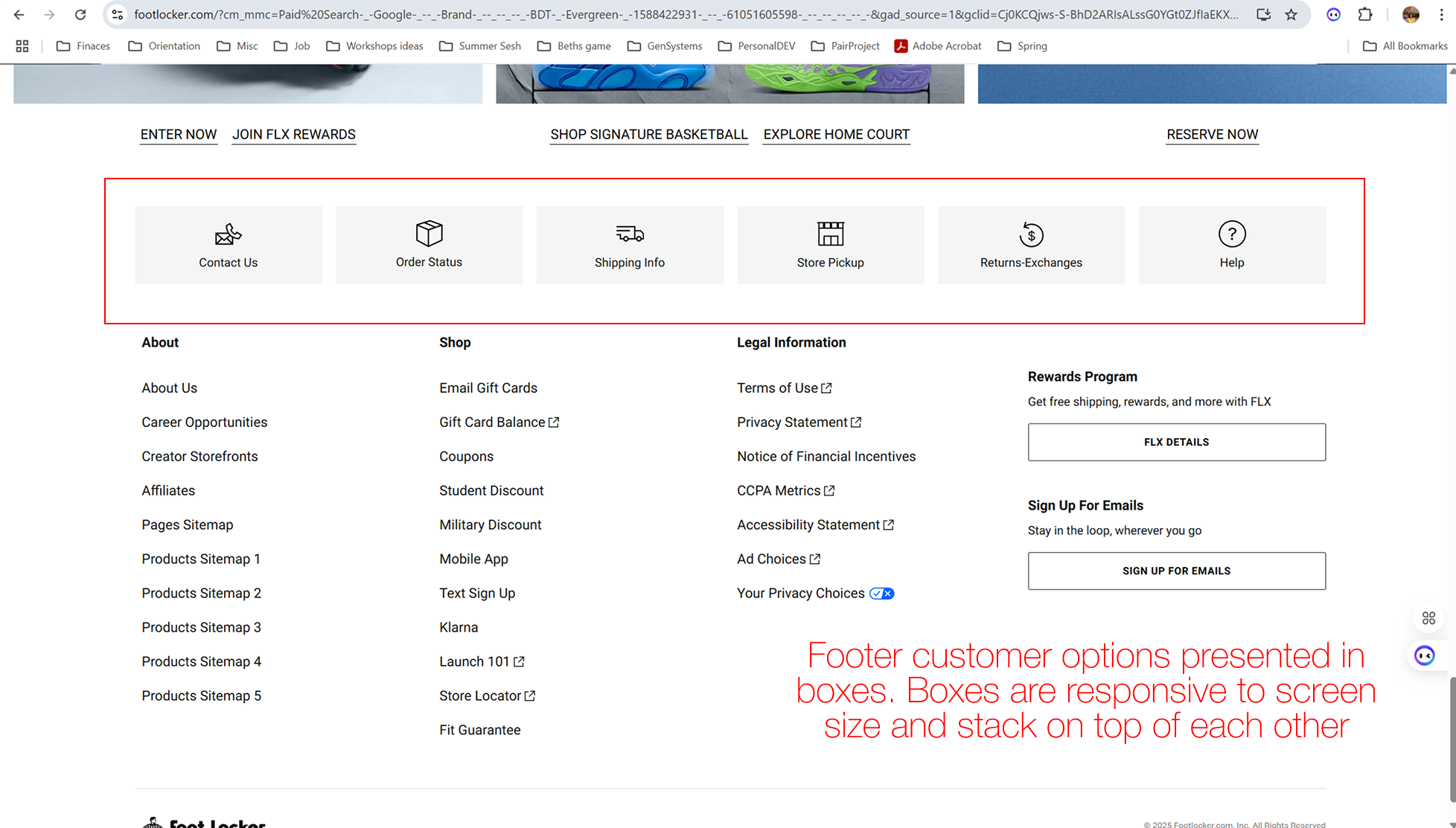 FootLocker shoes